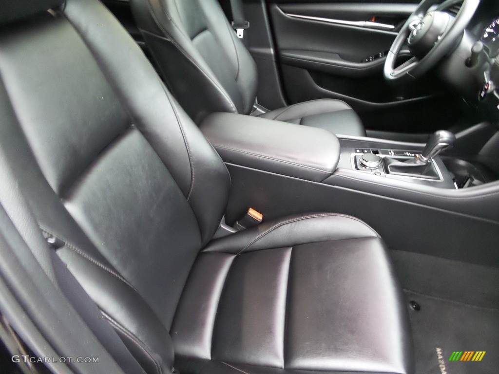 2020 MAZDA3 Hatchback - Jet Black Mica / Black photo #11