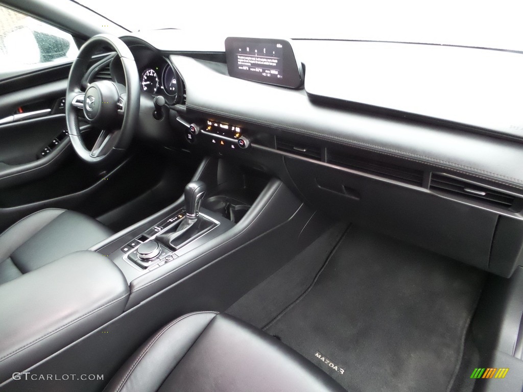2020 MAZDA3 Hatchback - Jet Black Mica / Black photo #12