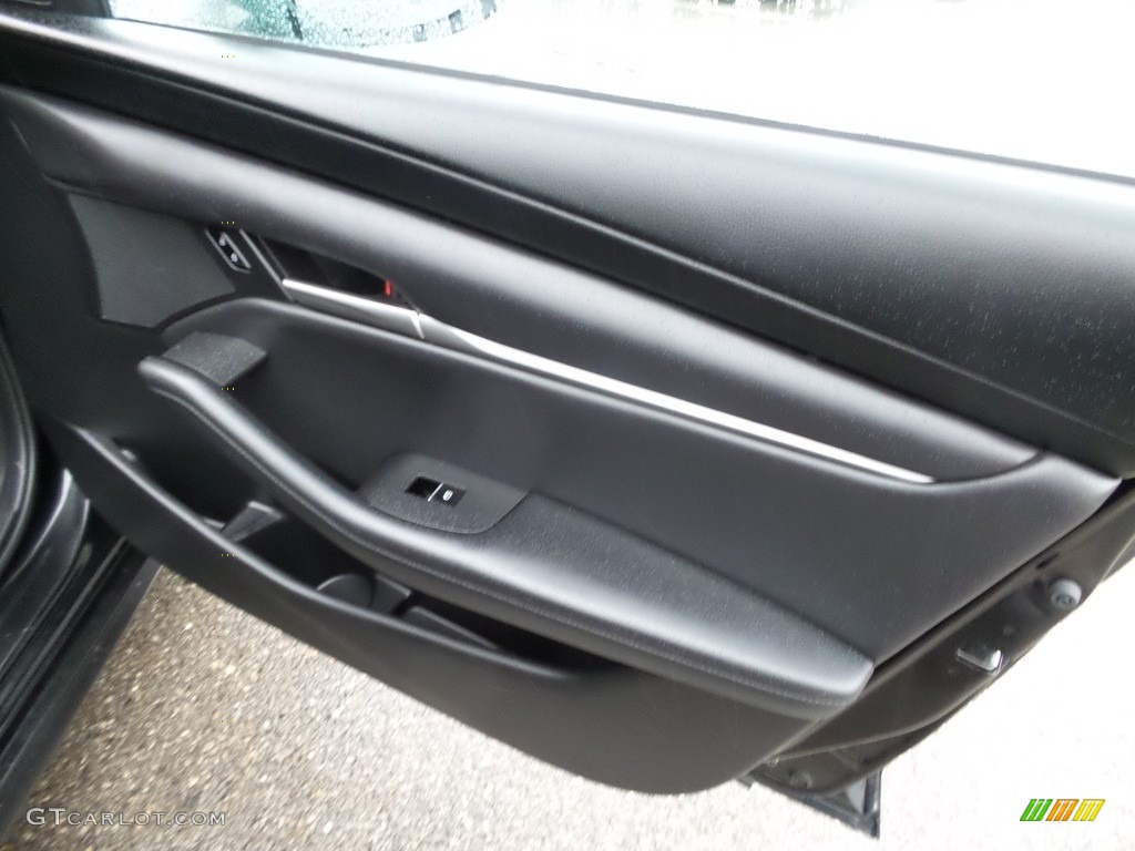 2020 MAZDA3 Hatchback - Jet Black Mica / Black photo #15