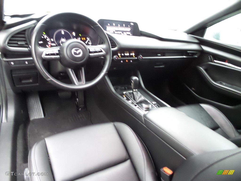 2020 MAZDA3 Hatchback - Jet Black Mica / Black photo #19