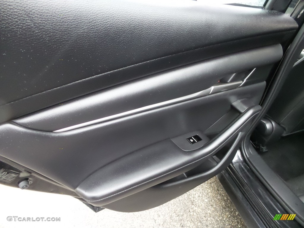 2020 MAZDA3 Hatchback - Jet Black Mica / Black photo #20
