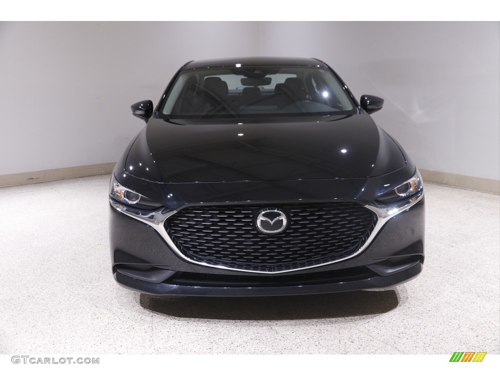 2020 MAZDA3 Select Sedan AWD - Jet Black Mica / Black photo #2