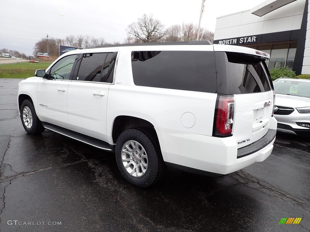 2020 Yukon XL SLT 4WD - Summit White / Cocoa/Dune photo #3