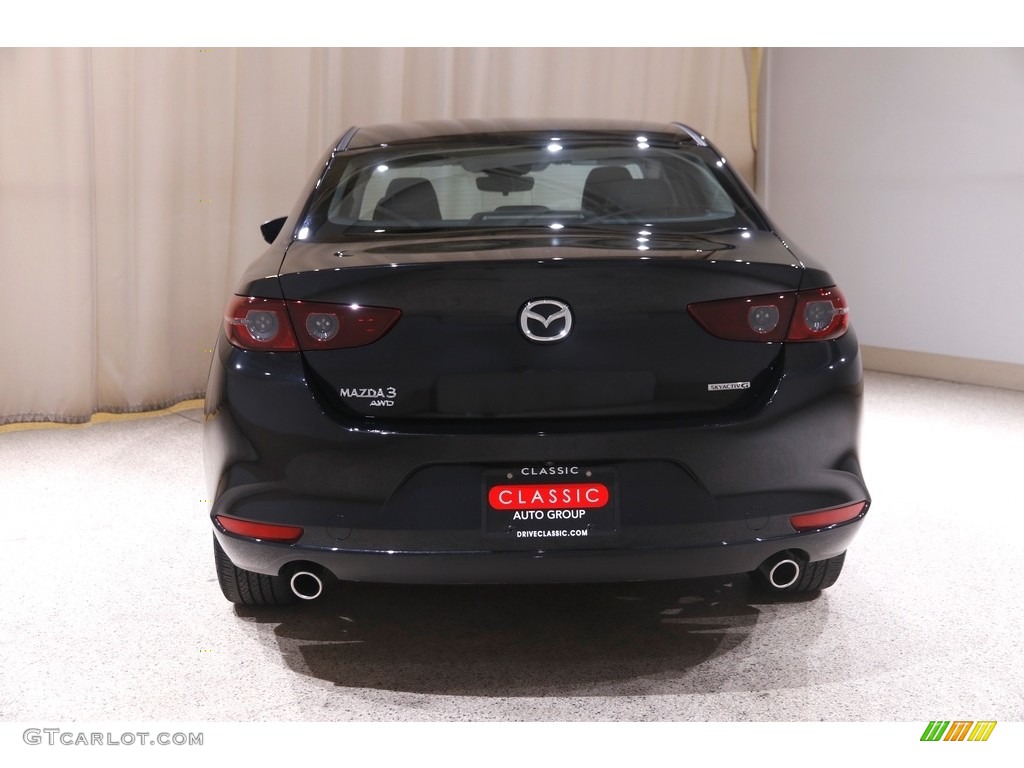 2020 MAZDA3 Select Sedan AWD - Jet Black Mica / Black photo #18