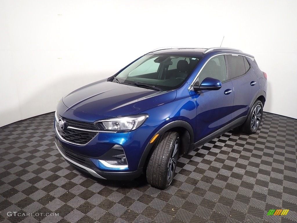 2021 Encore GX Select AWD - Deep Azure Metallic / Ebony photo #8
