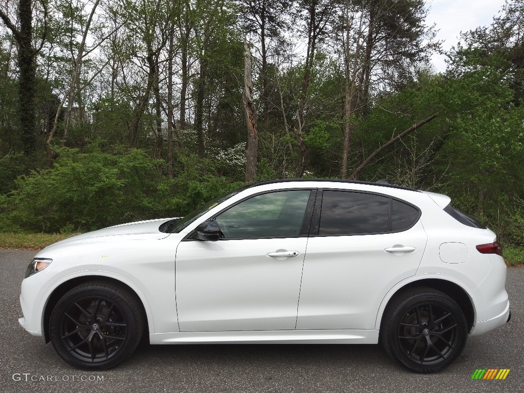Alfa White 2020 Alfa Romeo Stelvio Sport AWD Exterior Photo #145902891