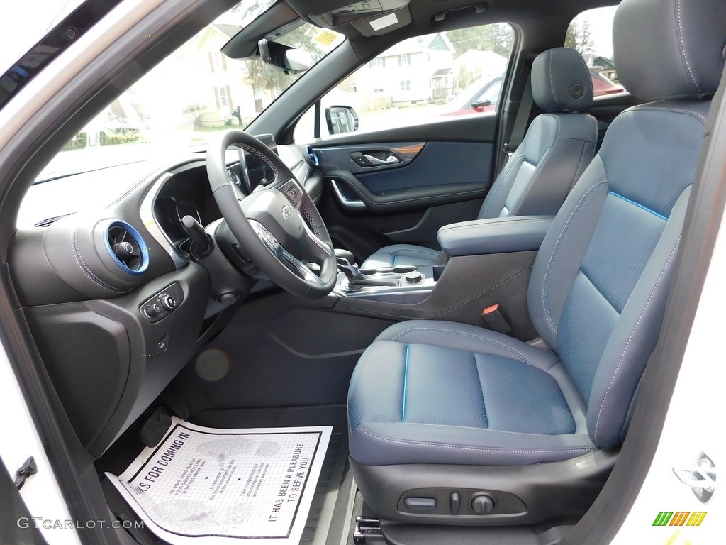 Jet Black/Nightshift Blue Interior 2023 Chevrolet Blazer RS AWD Photo #145904165