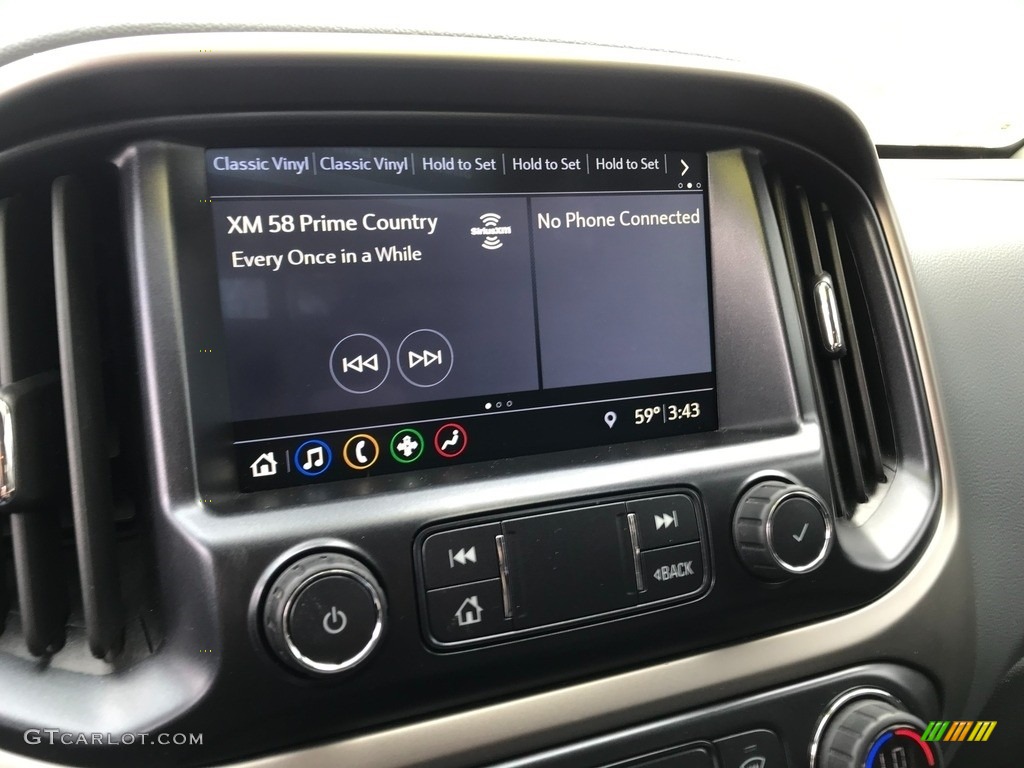 2019 Chevrolet Colorado Z71 Crew Cab 4x4 Controls Photo #145904219