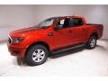 Hot Pepper Red Metallic - Ranger XLT SuperCrew 4x4 Photo No. 3
