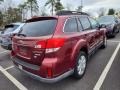 2011 Ruby Red Pearl Subaru Outback 2.5i Limited Wagon  photo #3