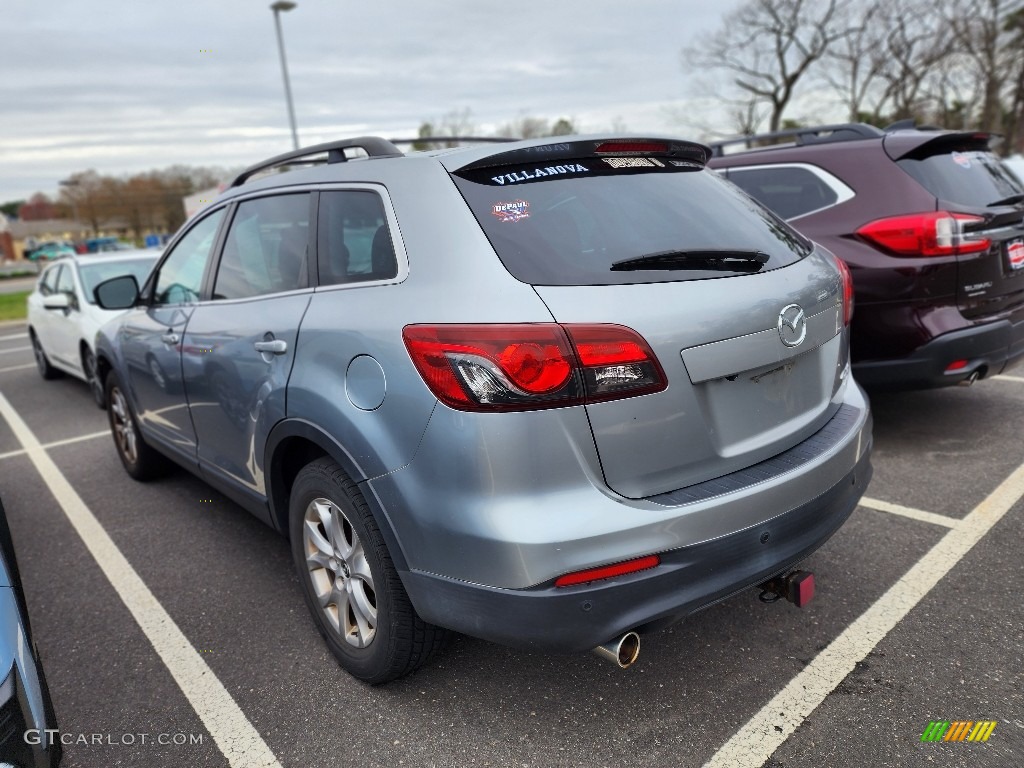 Liquid Silver Metallic 2014 Mazda CX-9 Touring AWD Exterior Photo #145905083