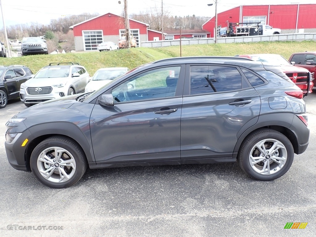 2023 Kona SEL AWD - Thunder Gray / Black photo #2