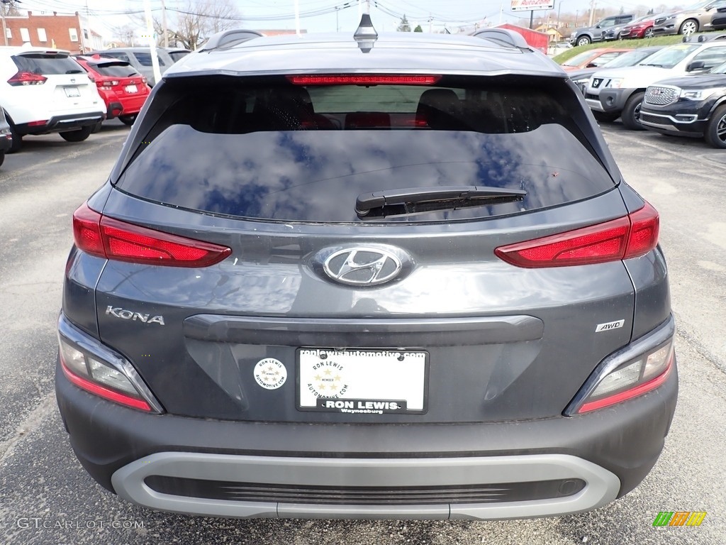 2023 Kona SEL AWD - Thunder Gray / Black photo #4