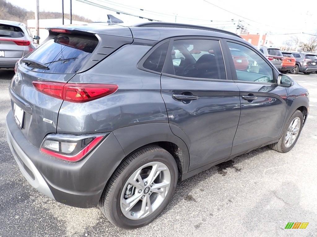 2023 Kona SEL AWD - Thunder Gray / Black photo #6