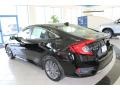 2020 Crystal Black Pearl Honda Civic EX Sedan  photo #9