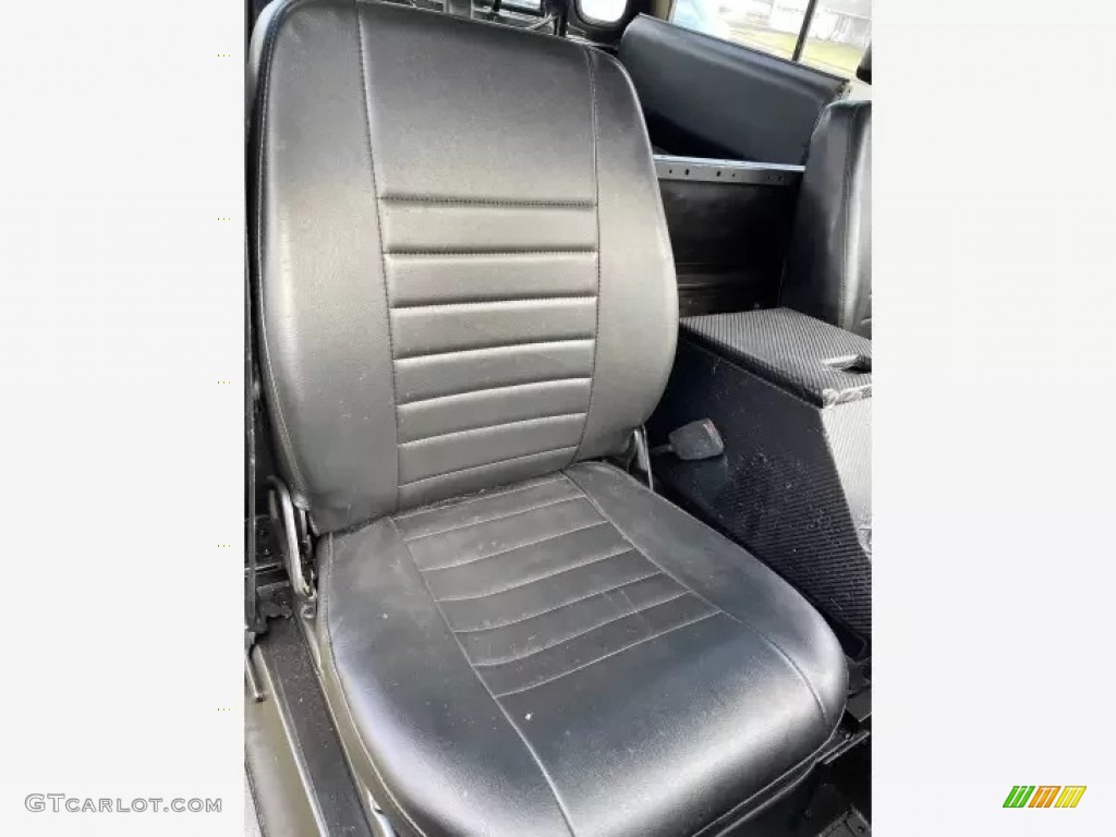 1987 Land Rover Defender 90 Hardtop Interior Color Photos