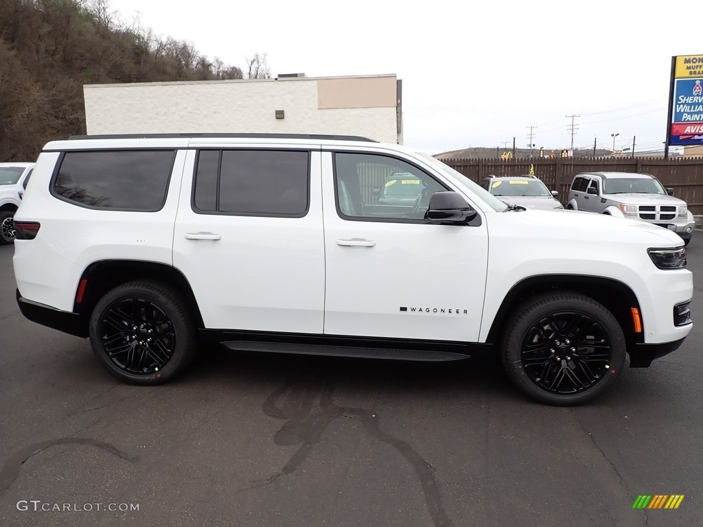 Bright White 2023 Jeep Wagoneer Series II 4x4 Exterior Photo #145906864