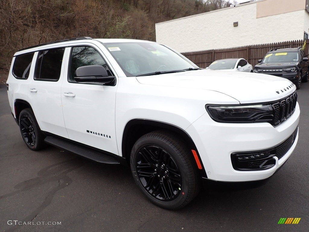 Bright White 2023 Jeep Wagoneer Series II 4x4 Exterior Photo #145906876