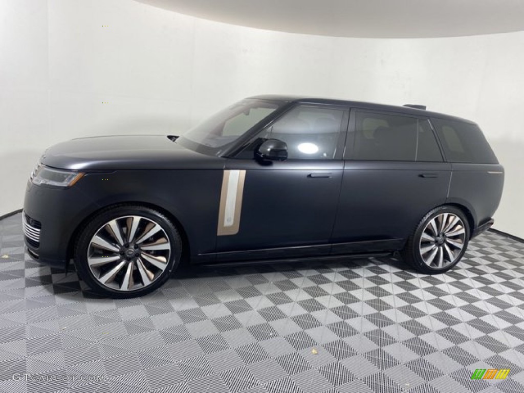 Ligurian Black Ultra Metallic (Matte) 2023 Land Rover Range Rover SV Exterior Photo #145907080
