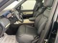 Ebony Front Seat Photo for 2023 Land Rover Range Rover #145907113