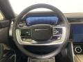 Ebony 2023 Land Rover Range Rover SV Steering Wheel