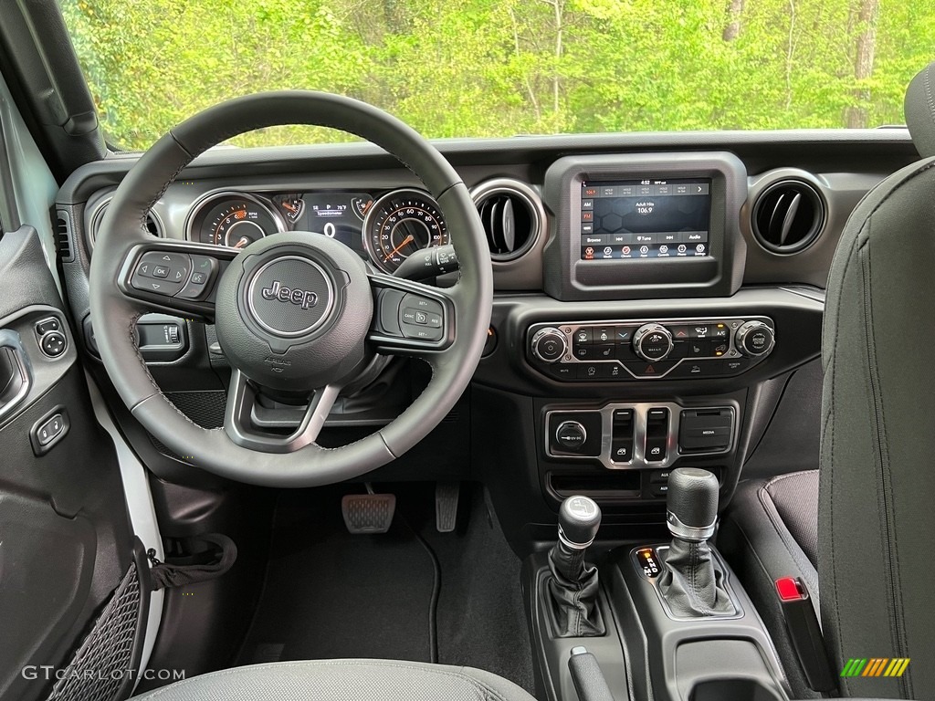 2023 Jeep Wrangler Sport S 4x4 Black Dashboard Photo #145907643