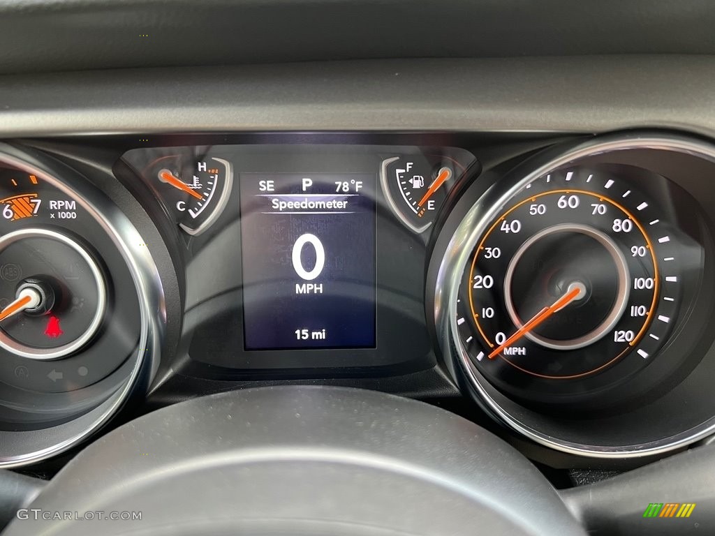 2023 Jeep Wrangler Sport S 4x4 Gauges Photo #145907652