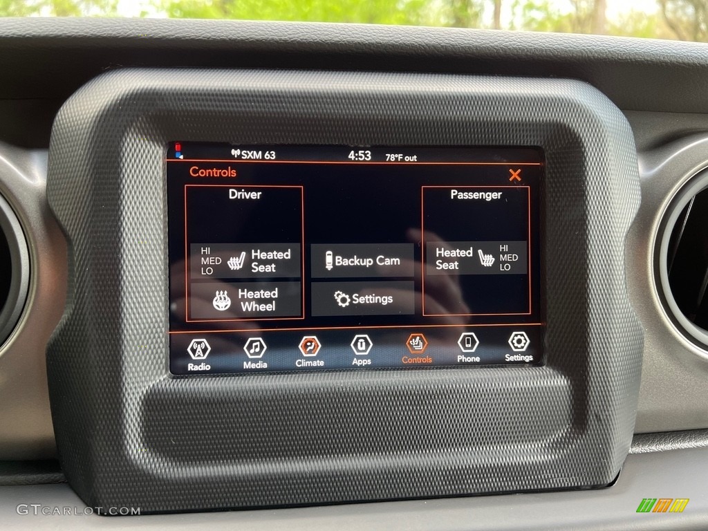 2023 Jeep Wrangler Sport S 4x4 Controls Photo #145907658