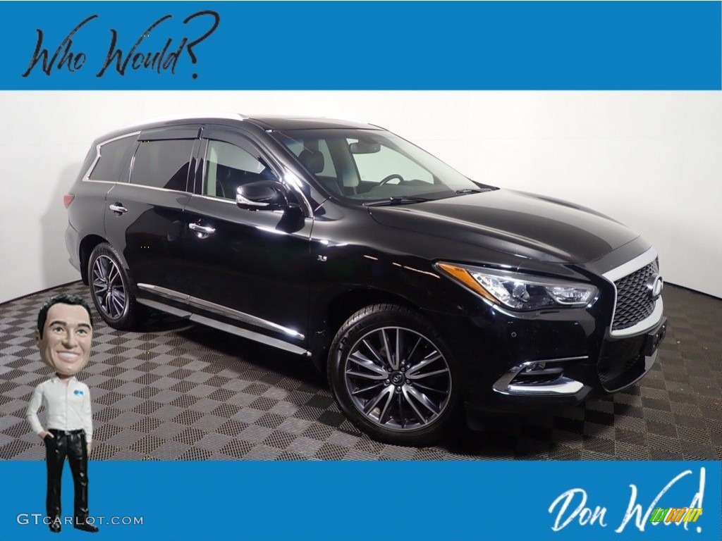 2018 QX60 3.5 AWD - Black Obsidian / Graphite photo #1