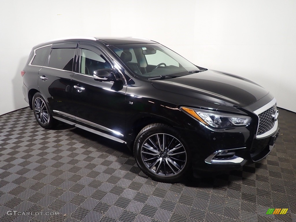 2018 QX60 3.5 AWD - Black Obsidian / Graphite photo #3