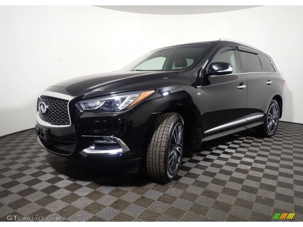2018 QX60 3.5 AWD - Black Obsidian / Graphite photo #7