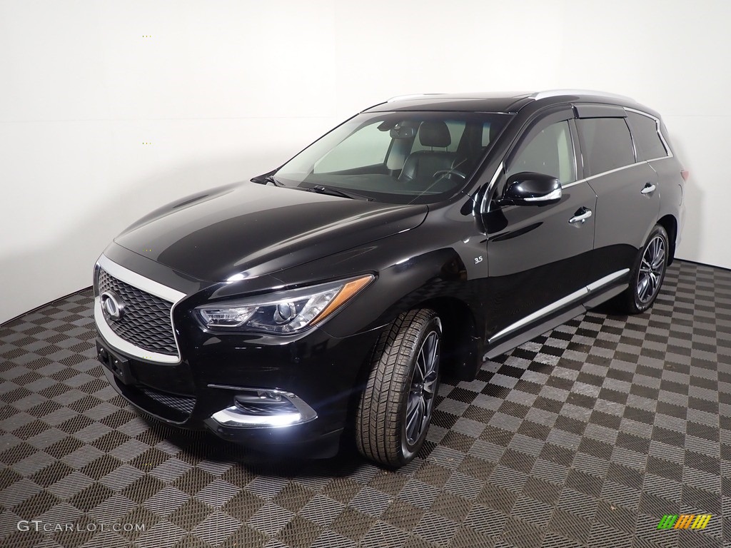 2018 QX60 3.5 AWD - Black Obsidian / Graphite photo #8