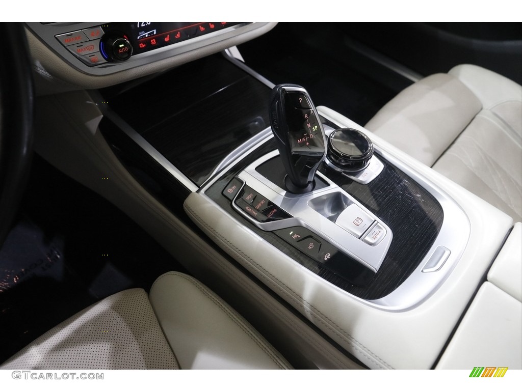 2017 7 Series 750i xDrive Sedan - Carbon Black Metallic / Ivory White/Black photo #15