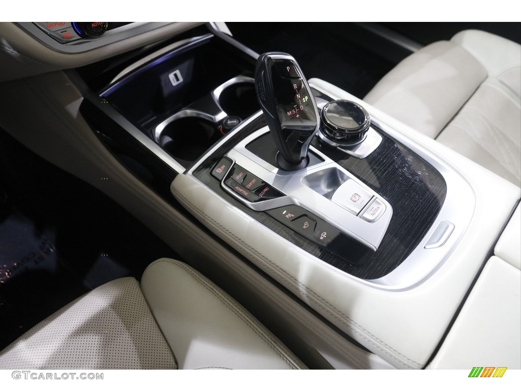 2017 7 Series 750i xDrive Sedan - Carbon Black Metallic / Ivory White/Black photo #16