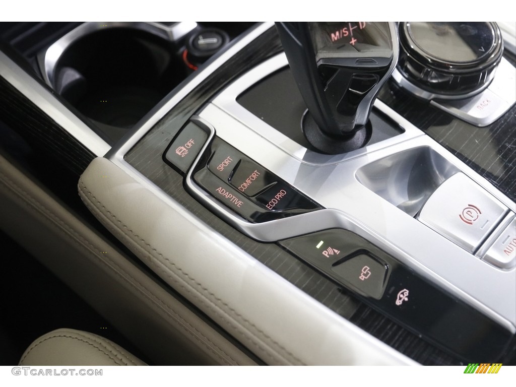 2017 7 Series 750i xDrive Sedan - Carbon Black Metallic / Ivory White/Black photo #17