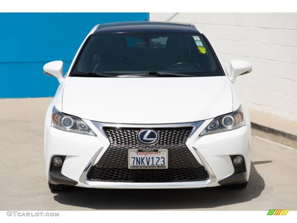 Ultra White 2016 Lexus CT 200h F Sport Hybrid Exterior Photo #145908824