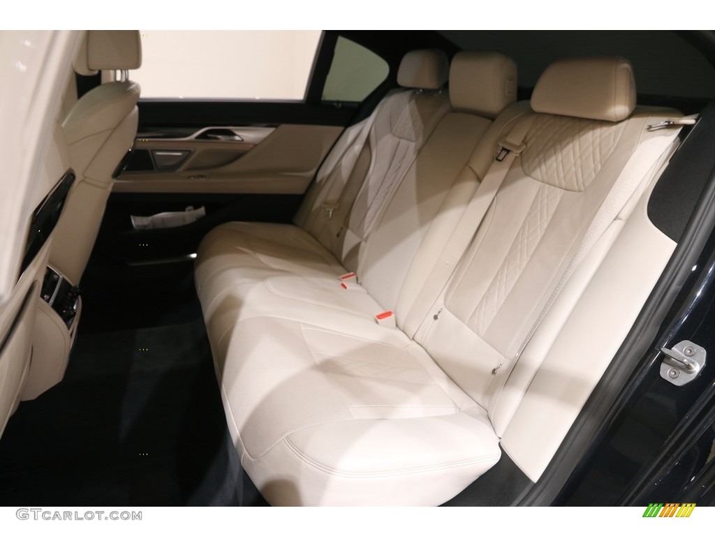 2017 7 Series 750i xDrive Sedan - Carbon Black Metallic / Ivory White/Black photo #21