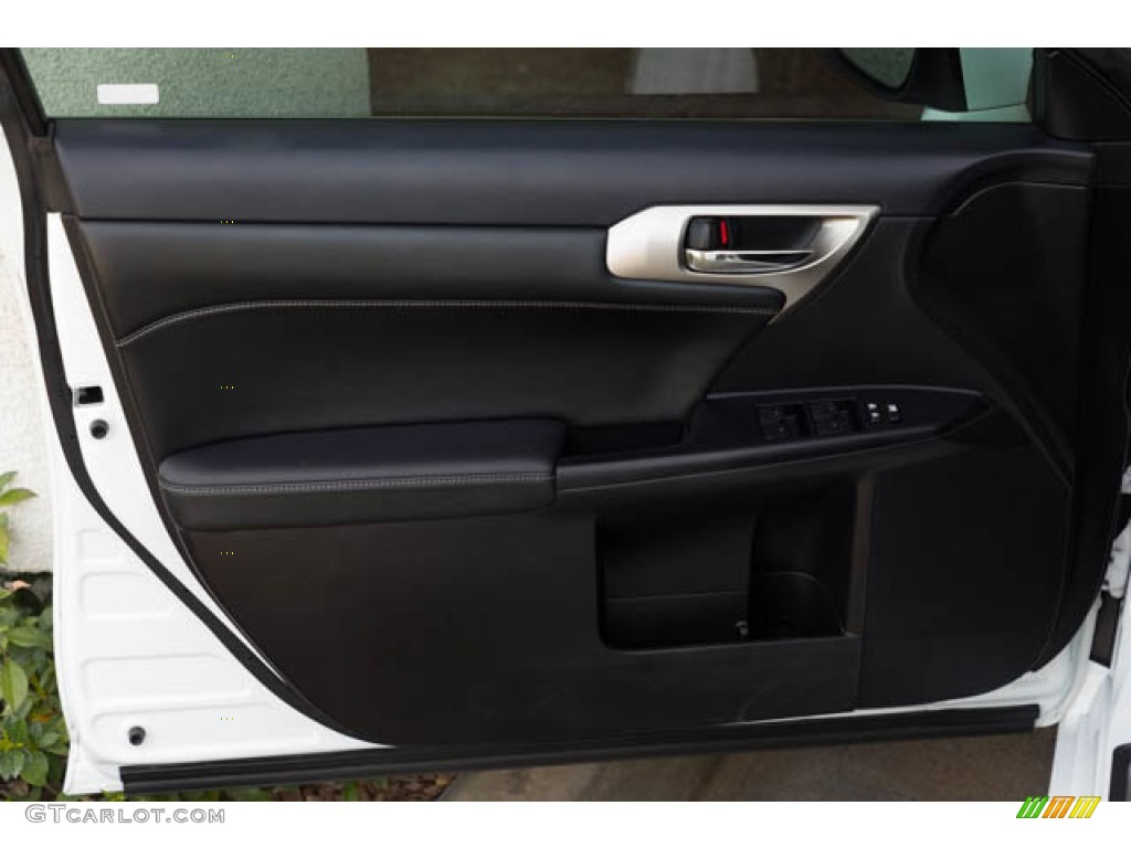 2016 Lexus CT 200h F Sport Hybrid Black Door Panel Photo #145909205