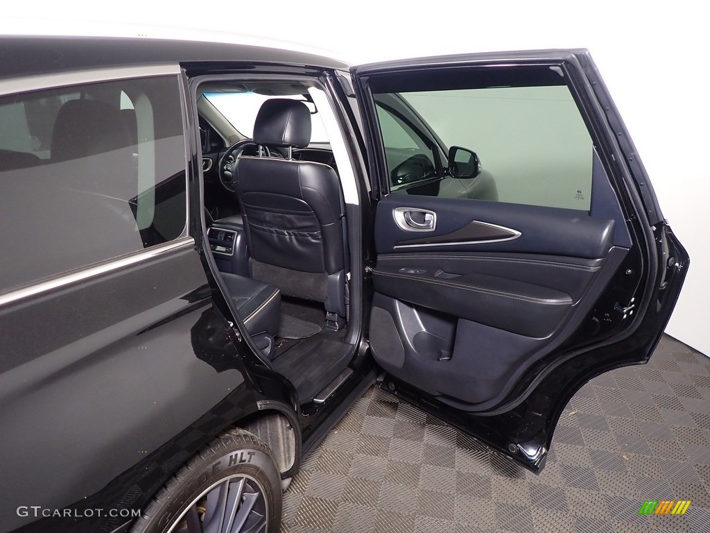 2018 Infiniti QX60 3.5 AWD Graphite Door Panel Photo #145909208