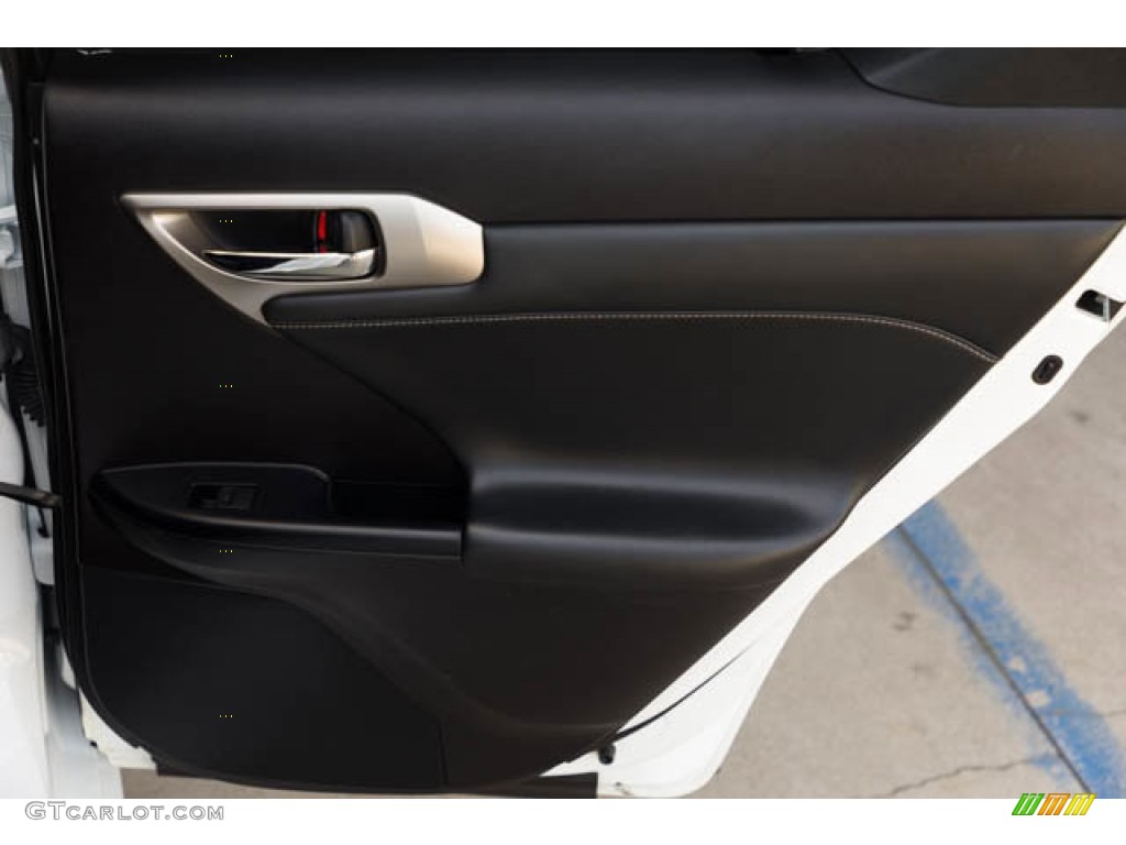 2016 Lexus CT 200h F Sport Hybrid Black Door Panel Photo #145909274