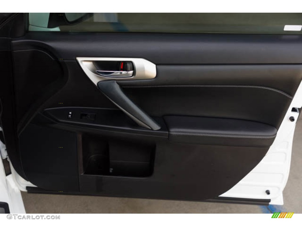 2016 Lexus CT 200h F Sport Hybrid Black Door Panel Photo #145909293