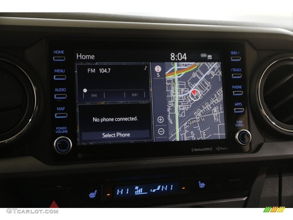 2020 Tacoma TRD Sport Double Cab 4x4 - Cement / Black photo #10