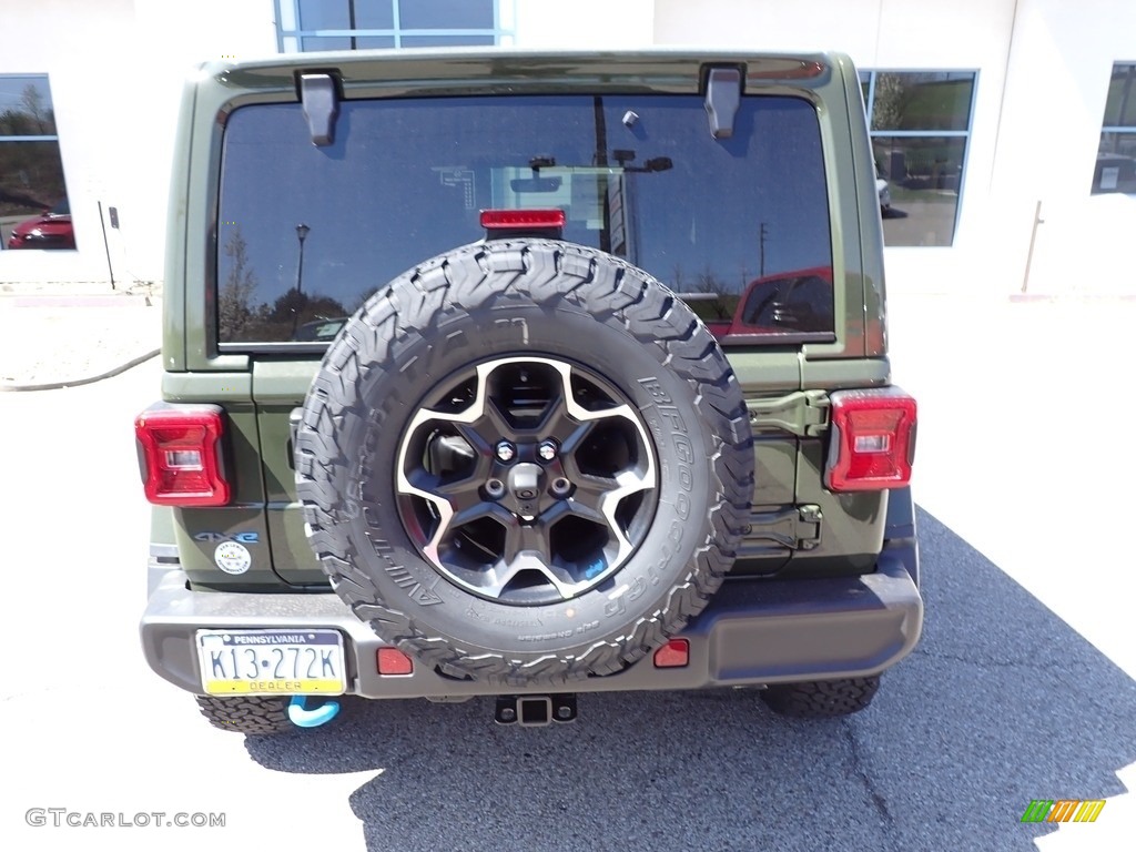 2023 Wrangler Unlimited Rubicon 4XE Hybrid - Sarge Green / Black photo #4