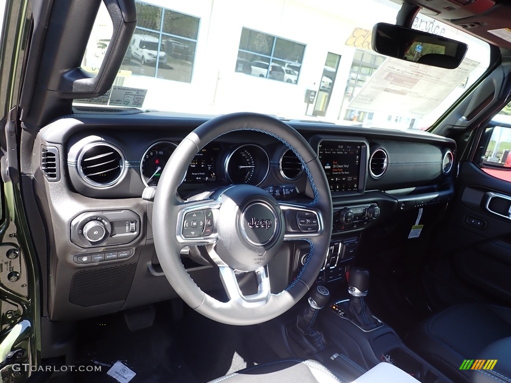 2023 Wrangler Unlimited Rubicon 4XE Hybrid - Sarge Green / Black photo #11