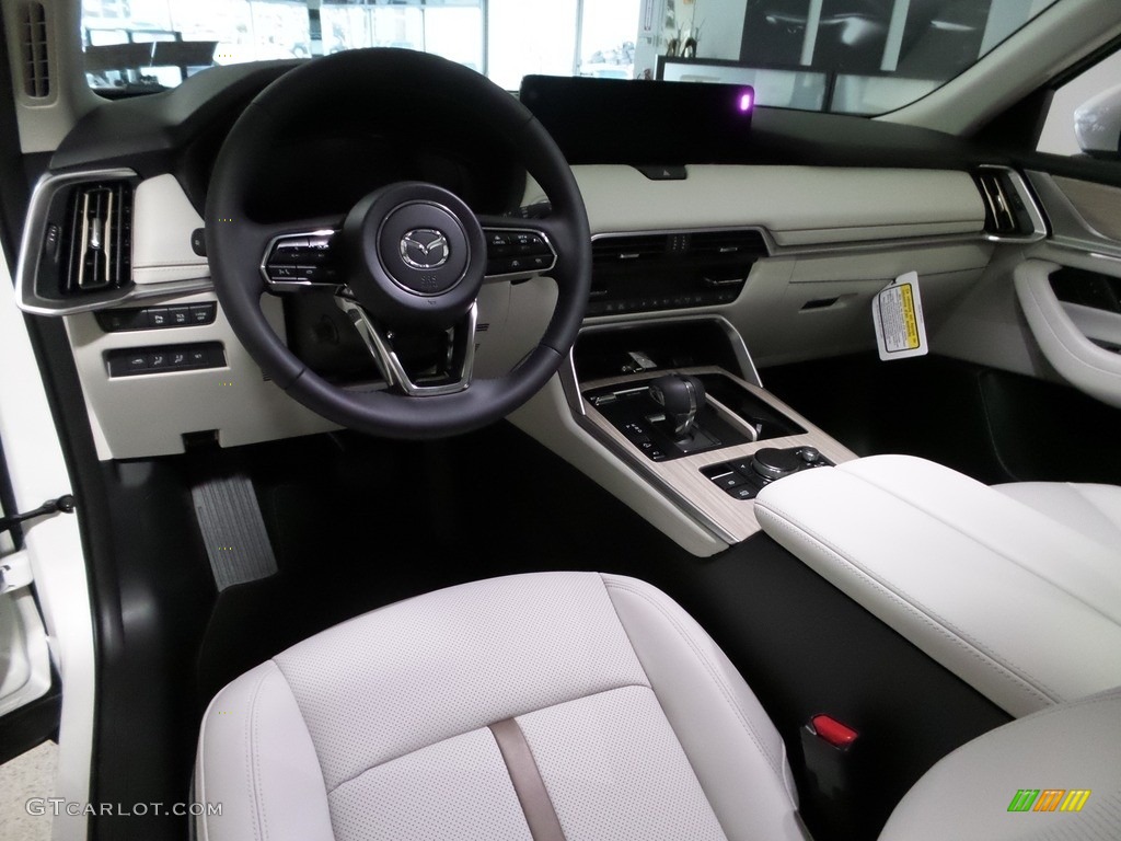 White Interior 2024 Mazda CX-90 Turbo S AWD Photo #145909829