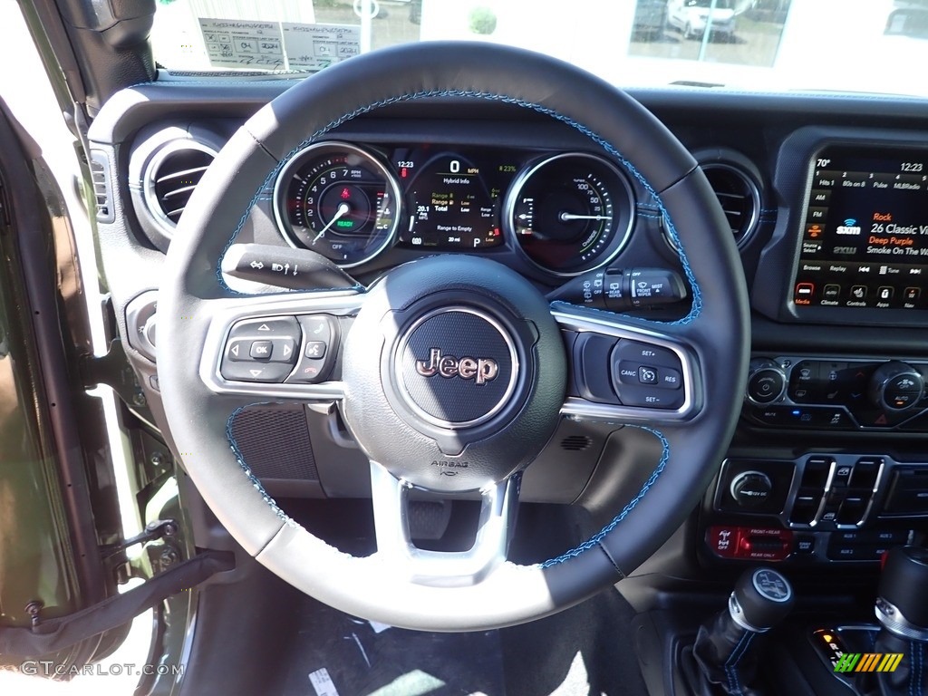 2023 Wrangler Unlimited Rubicon 4XE Hybrid - Sarge Green / Black photo #19