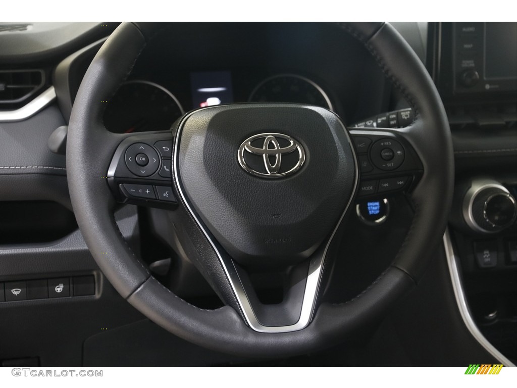 2021 RAV4 XLE AWD - Blueprint / Black photo #7