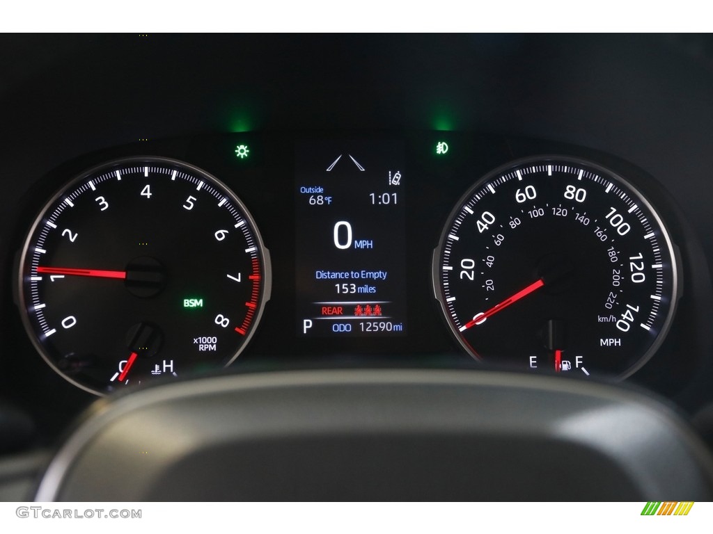 2021 RAV4 XLE AWD - Blueprint / Black photo #8