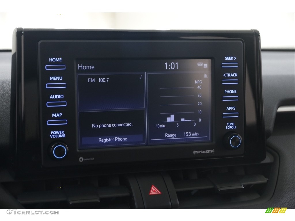 2021 RAV4 XLE AWD - Blueprint / Black photo #10