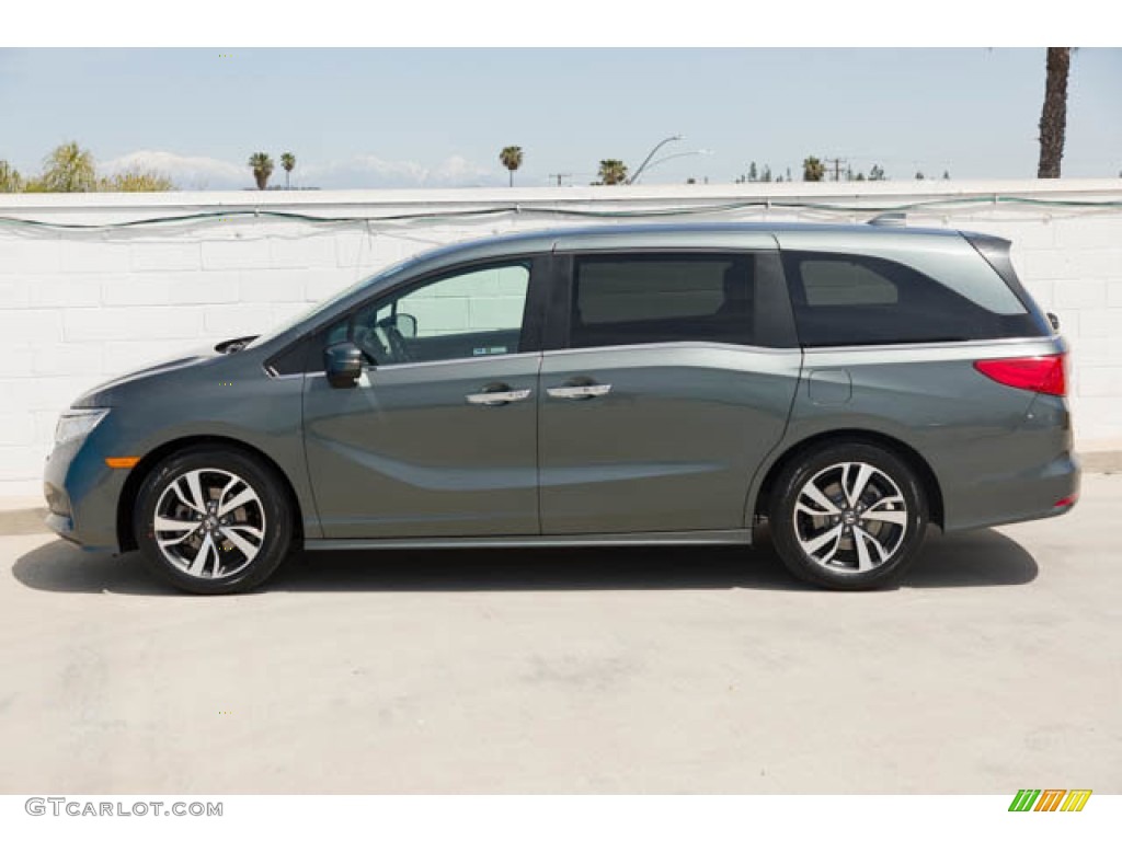 2021 Odyssey Touring - Pacific Pewter Metallic / Beige photo #8